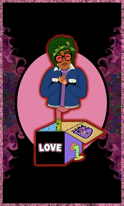 Love character card